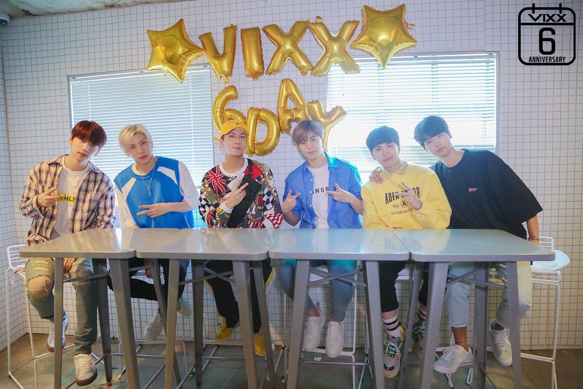 RedBeans953's tweet photo. VIXX6周年おめでとう♡ https://t.co/1Fnplw86L4