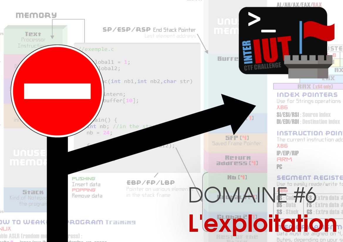 CTF_Inter_IUT's tweet photo. Découvrez les domaines du #CTF_Inter_IUT :  Domaine#6, l'exploitation de binaire, qui consiste a détourner les logiciels mal développés 🔧 On a justement notre stagiaire qui viens de développer un petit outil... A vous de jouer https://t.co/4fBdlqTmq4 ! 
Et on oublie pas les CV ! https://t.co/iGFnUw2LPM