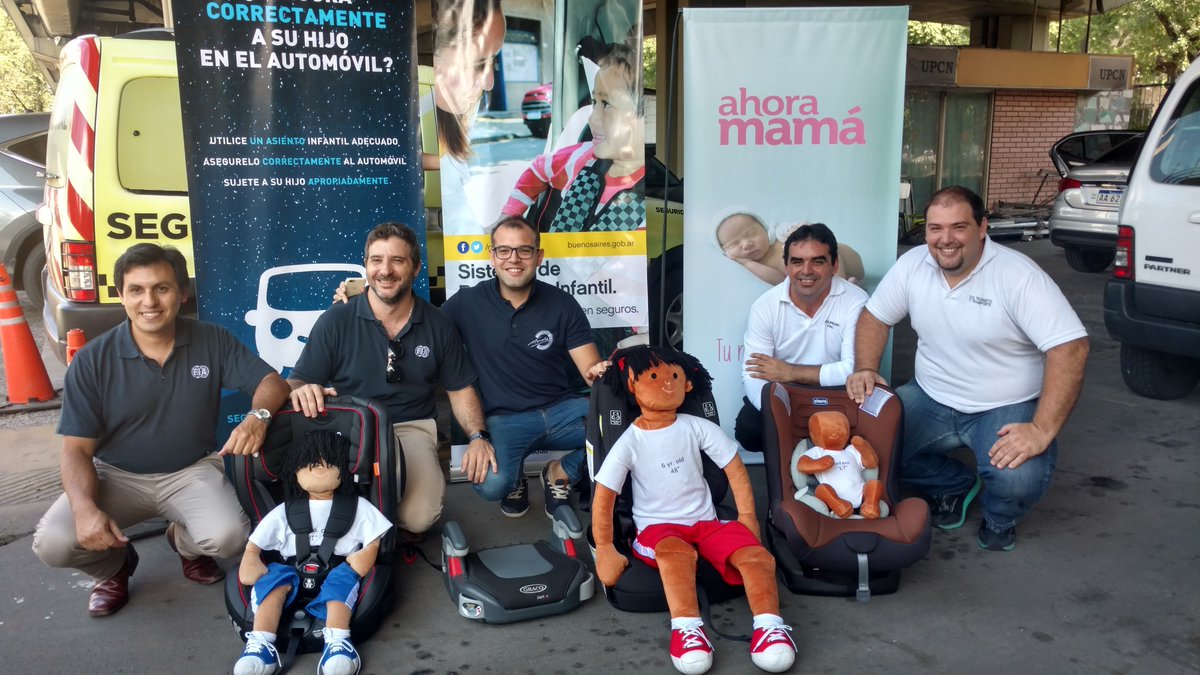 Pablo_La_Spina's tweet photo. Muy buena capacitación sobre Sistemas de Retención Infantil a vendedores de CABA y AMBA en conjunto con @fia y @AHORAMAMA y con la colaboración especial del excelente equipo técnico de @fundaciongonchi 💪💪 https://t.co/NImpZi8Mej