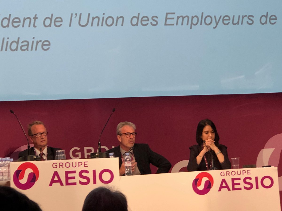 mclebard's tweet image. Le force des mutuelles c’est l’innovation, en conjuguant le sociétal et l’éthique au bénéfice de l’humain et rompre ainsi avec le modèle d’origine des ehpad. Plus de lien intergénérationnel, repenser,exploiter le numérique, intégrer la télémédecine #rencontresaesio @GroupeAesio