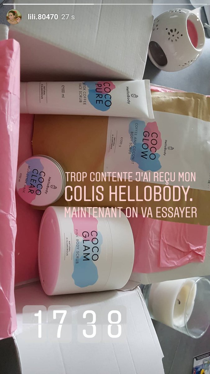 012ce3accae4451's tweet photo. @hellobody_fr , je viens de recevoir ma commande. Trop contente maintenant reste plus qu'à l'essayer https://t.co/B7tnpWcV0m