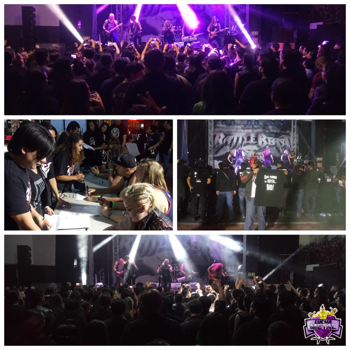 Lucha Metal ¡Live Concerts! tweet media