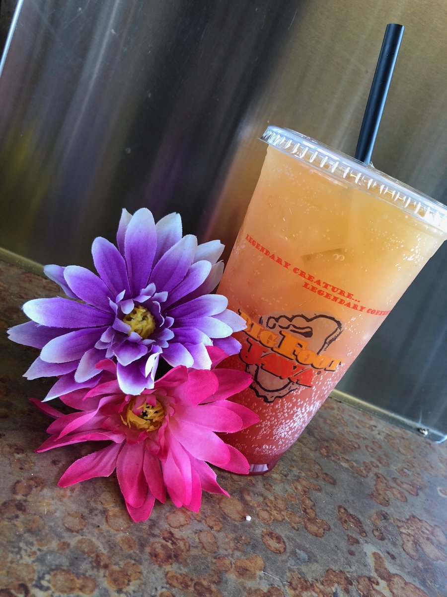 Bigfoot Java On Twitter We Like To Call This One The Pineapple Sunrise Redbull This Is Layered With Pineapple Raspberry And Orange Juice Hopefully This Can Help Get You Through This Beautiful
