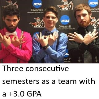 BergWrestling's tweet photo. Three consecutive semesters as a team with a +3.0 GPA https://t.co/57BOpko4Ij