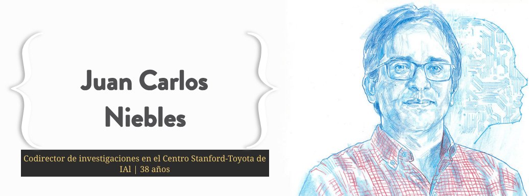 UninorteCO's tweet photo. #SoyEgresadoUninorte Nuestro egresado Juan Carlos Niebles (@jcniebles), codirector de investigaciones del Centro Stanford-Toyota de IAl  (@SAILToyota) fue escogido por la @RevistaDinero entre los cuarenta menores de 40 años destacados del país. | https://t.co/KgfEXSc0T9 https://t.co/BHUYkpb78m