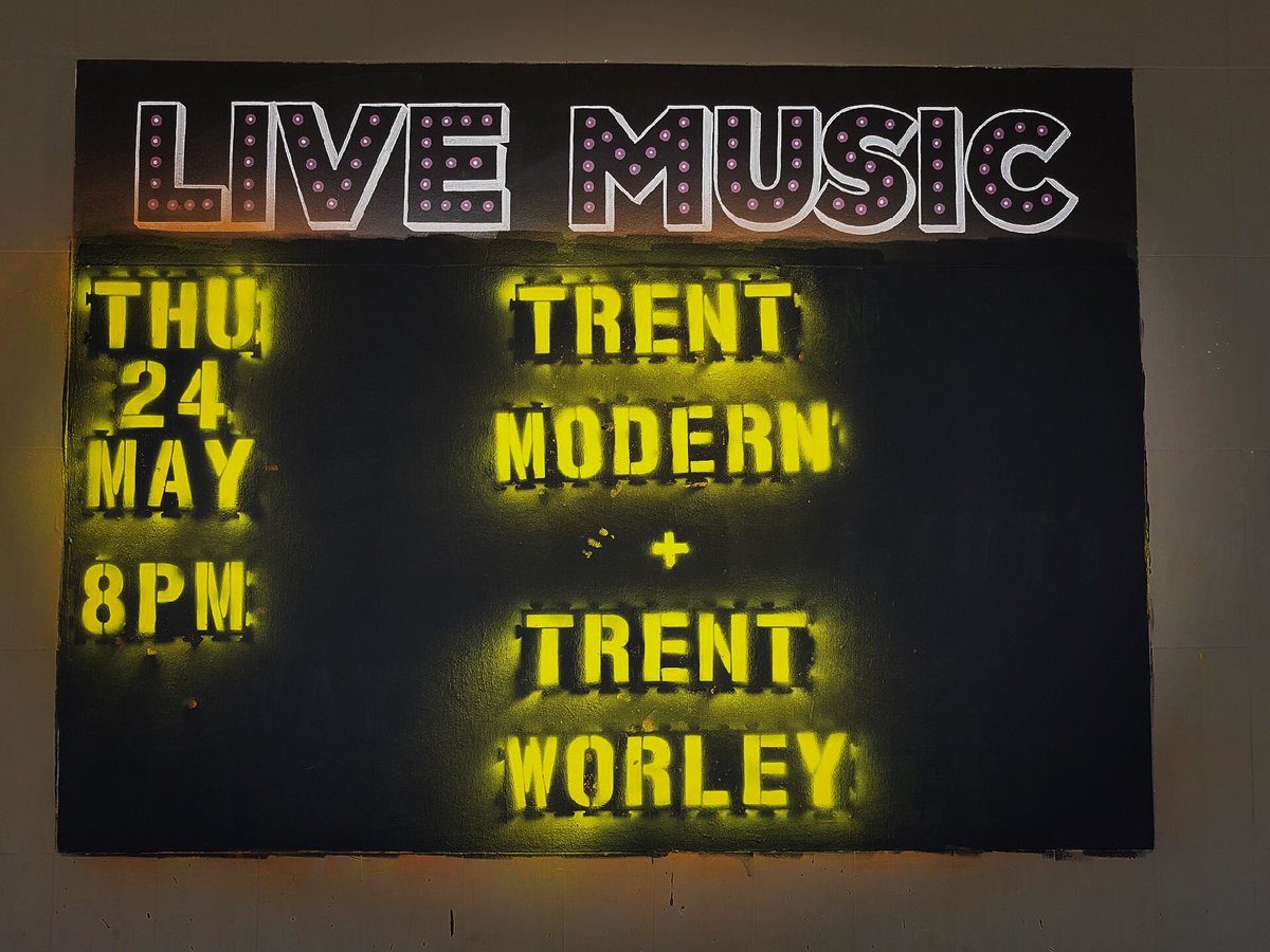 Tonight is the Festival of Trent with Trent Worley in Sydney on his EP launch tour, joined by Trent Modern of the Holy Soul.