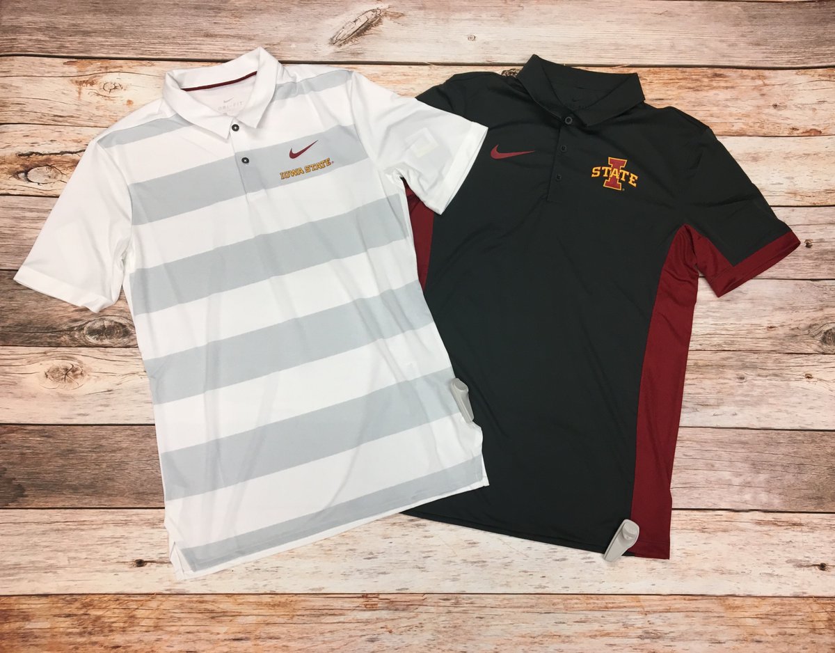 iowa state nike polo