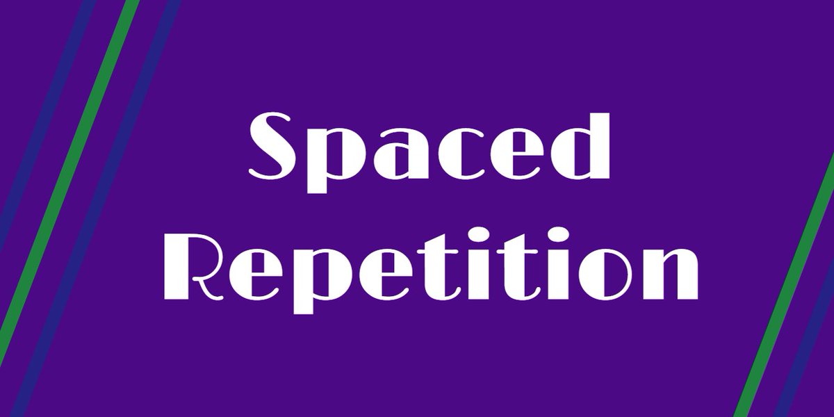 HarvardMacy's tweet photo. What is spaced repetition? For a great summary, visit the International Clinician Educators blog via @Royal_College @sherbino. #HPE and #MedEd check it out here: https://t.co/aric3d43VR https://t.co/FpMsTJtbWN