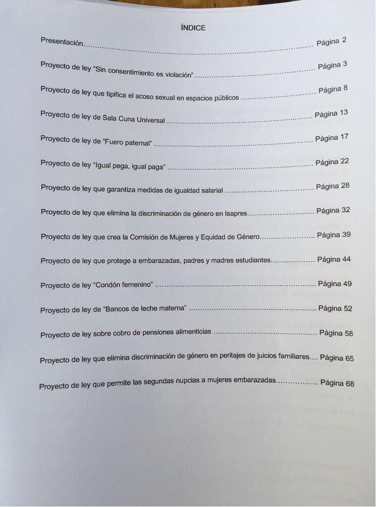 camila_vallejo's tweet photo. Quedamos muy conformes de saber que al menos 6 iniciativas anunciadas hoy, ya fueron ingresadas al Congreso por la Bancada del Partido Comunista. Las mujeres no pueden seguir esperando! Por lo que esperamos que el Presidente ponga urgencia a estos proyectos que le entregamos hoy https://t.co/r84D7n5QMZ