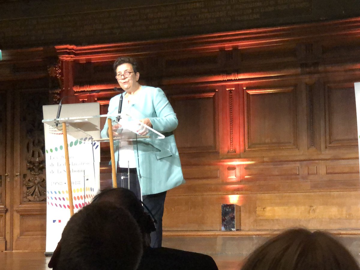 Intervention de la ministre de l’enseignement supérieur <a href="/VidalFrederique/">Frédérique Vidal</a>
<a href="/sup_recherche/">Ministère Enseignement supérieur/Recherche/Espace</a> 
#EHEAPARIS2018  
#BolognaProcess