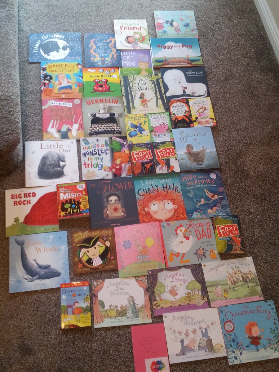 WHusseyAuthor's tweet photo. More wonderful signed books for #Josie courtesy of the also amazing #MandyStanley  @JudeLennonBooks Helen Craig and Katharine Holabird @FarmerChristma5 AND all their collaborators. Please let me know if I've missed anyone out here, and thank you! (2/2) https://t.co/0giXSx3nBf