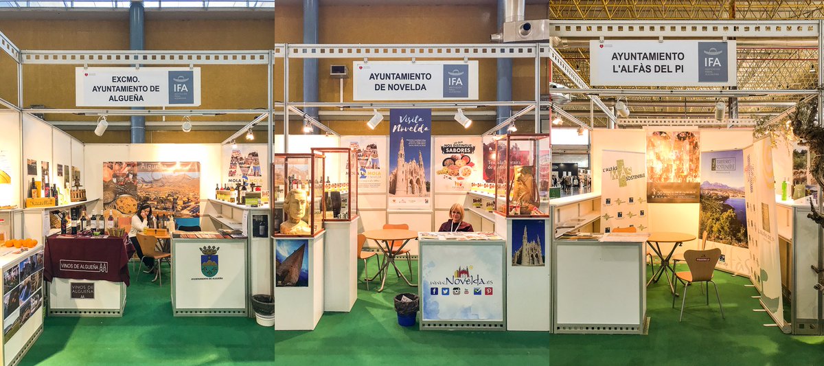EstiloVidaMed's tweet photo. La Plaza de los Municipios en #AlicanteGastronomica tuvo a los Ayuntamientos de Albaterra, Mutxamiel, Pilar de la Horadada, Busot, Aspe, Teulada Moraira, Novelda, Algueña, Orba, Crevillente, L’Alfàs del Pi, Jijona y Almoradí para difundir nuestra cultura y gastronomía https://t.co/2SWtMje1nA