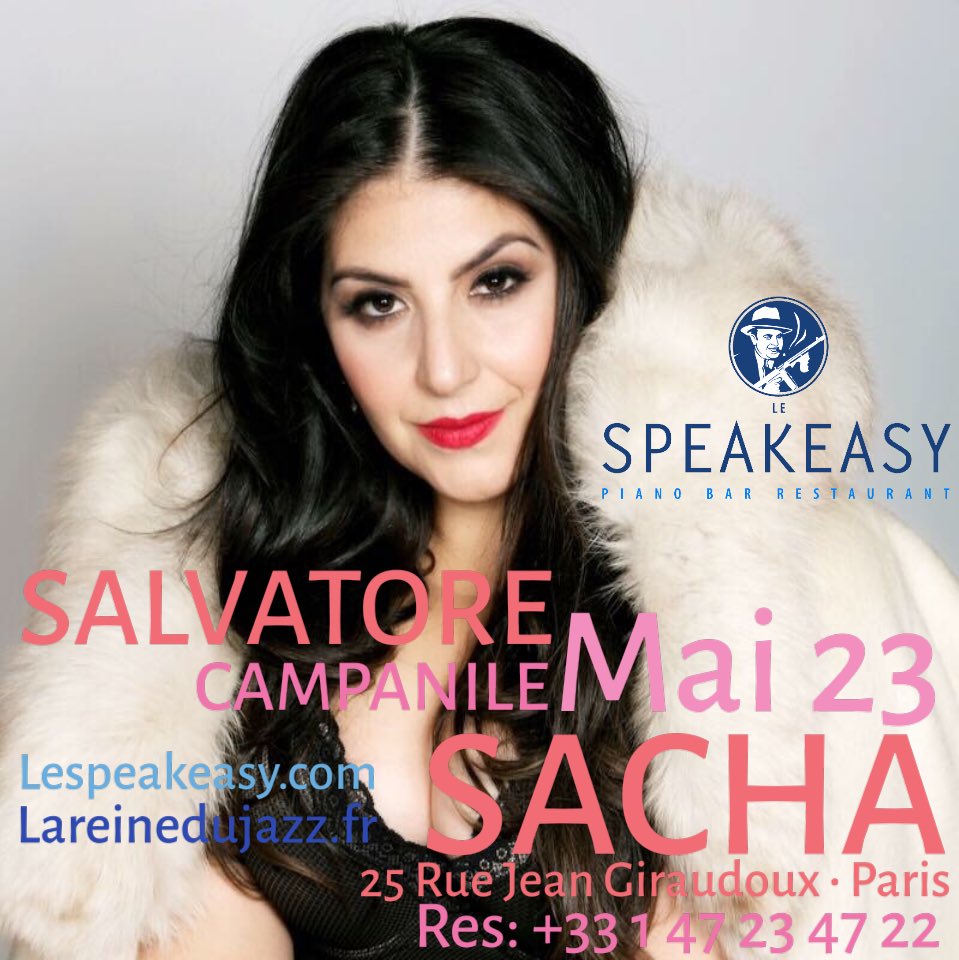 sachaboutros's tweet photo. Ce soir je chante a @lespeakeasy #lareinedujazz @lareinedujazz @RadioTSFJAZZ https://t.co/NimHZXvIQe