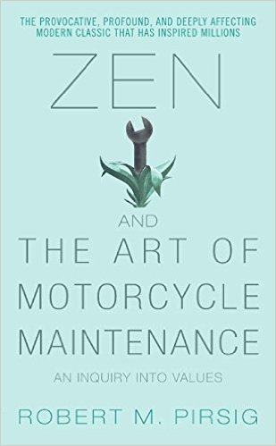 Zen and the Art of Motorcycle Maintenance by Robert M. Pirsig.Read by Dennis Rodman, 1995-96.