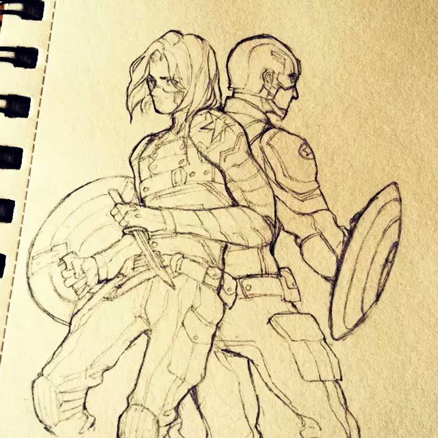GraceStan384's tweet photo. #MoreSteveBuckyInAvengers4 @Russo_Brothers @Kevfeige @MarvelStudios DAMN IT WE WANT REAL STEVEBUCKY SCREEN NOT JUST IN A FUCKING INTERVIEW! https://t.co/i66xDQdQua