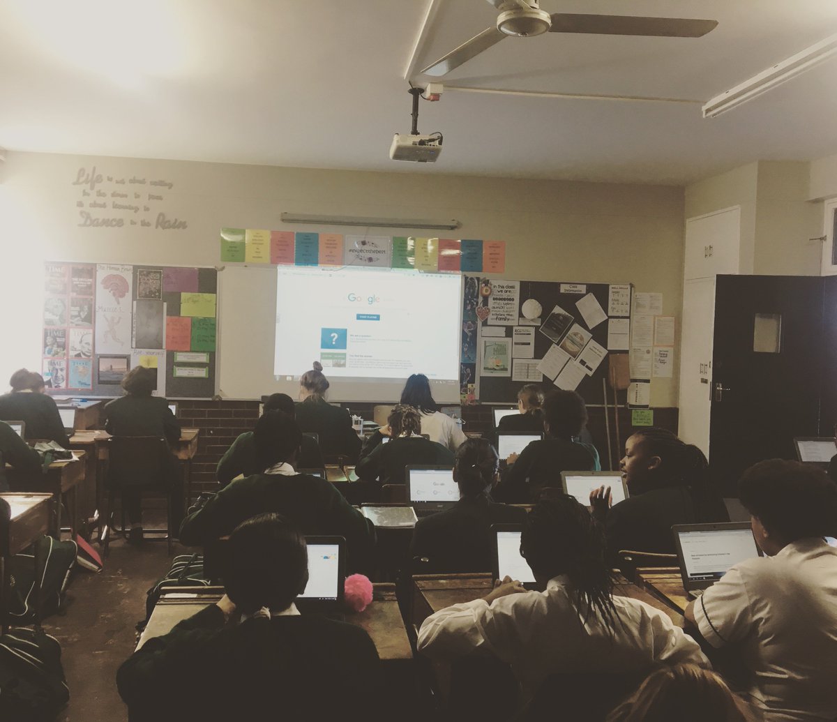 jennamurray08's tweet photo. βMam.. you have the biggest smile today!β ~ my heart is full when I see my girls learning, growing & stimulated. My heart was full today! #inspiredteaching #agoogleaday #ZAedu https://t.co/VLiFT9LSaw