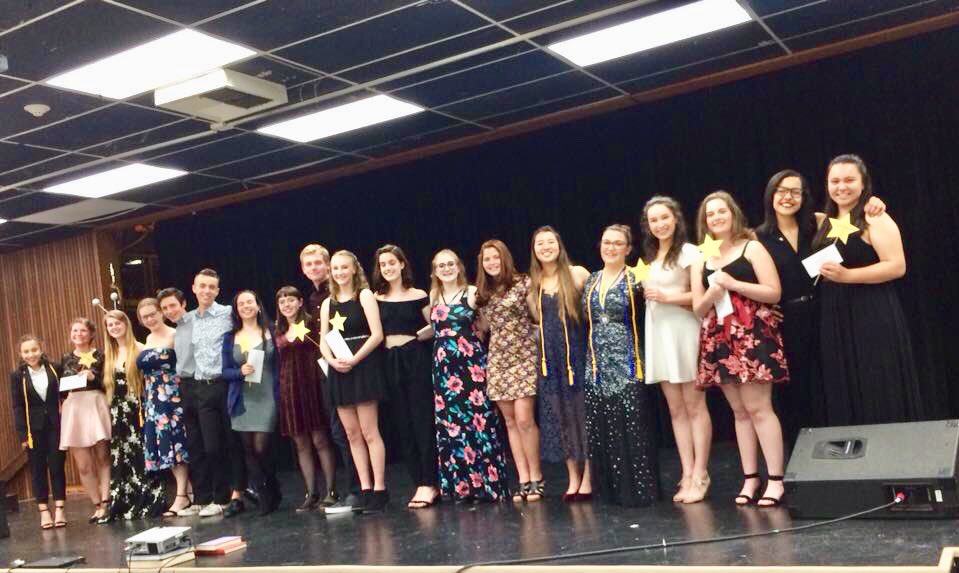 sspaboosters's tweet photo. Thespian Banquet tonight! Congratulations to our new board and best wishes to our outgoing board and senior thespians! https://t.co/pYSxTWKuna