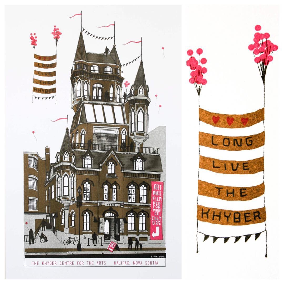 inkwellboutique's tweet photo. Fantastic news about the @KhyberArtCentre!
We still have a few limited edition Khyber prints by #chrisfoster! #khyberforever https://t.co/Z8YeejBa2c