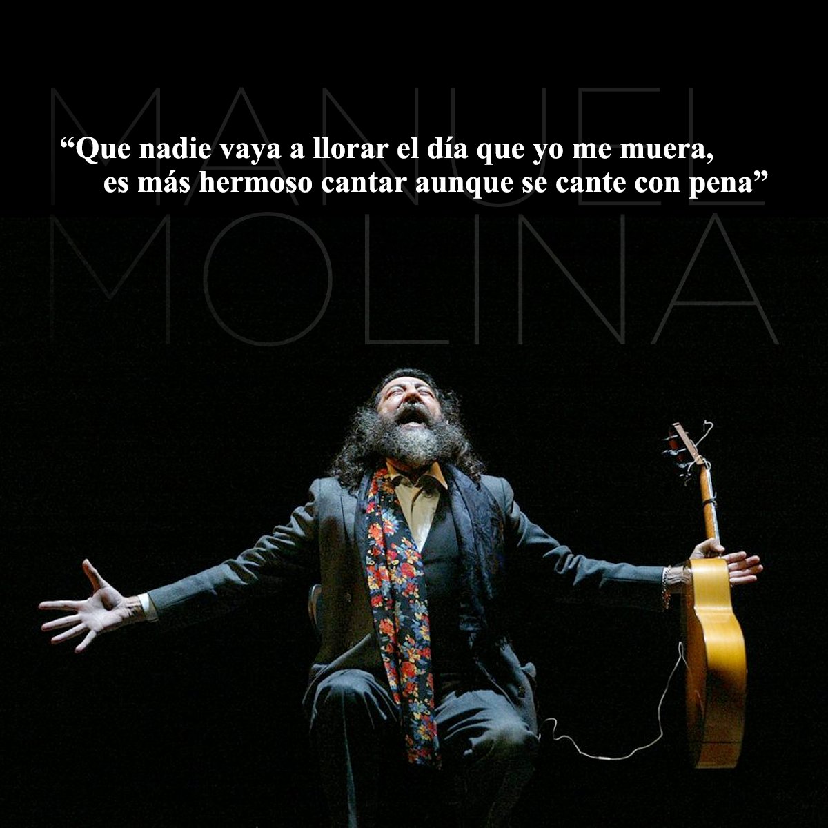 AlejandroSanz's tweet photo. El 14 de junio marcado en la agenda, un gran homenaje al poeta, al maestro: Manuel Molina.
14.06 Centro Andaluz de Arte Contemporáneo - Sevilla - https://t.co/HrtcwNfvYw https://t.co/dLlJLOmwhm