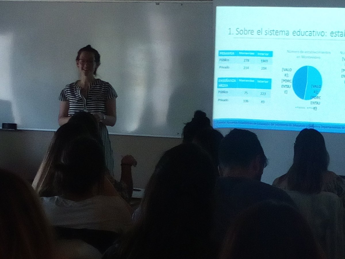 A_EGEA's tweet photo. Continuem el cicle de conferències a #PedInter. Aquesta tarda Lourdes Garcia ens aporta «Una mirada sobre el sistema educatiu uruguaià». @EnricPrats @EducacioUB https://t.co/gQnCUMFqrl