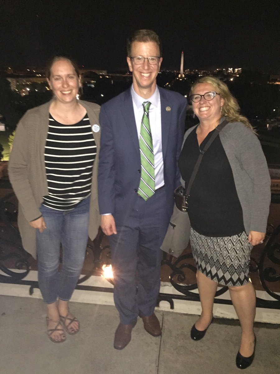 Conserve_WA's tweet photo. On the speaker's balcony last night on a tour of the Capitol building with @RepDerekKilmer! #SaveAmericasSound, #SaveOurSound https://t.co/9UsieVSF5u