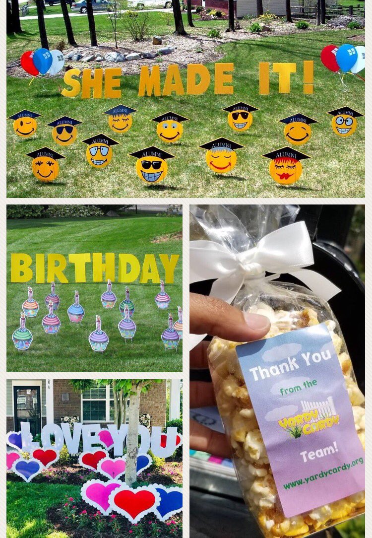 My Popcorn Heaven NC on Twitter "Get creative with Yardy Cardy! Ditch