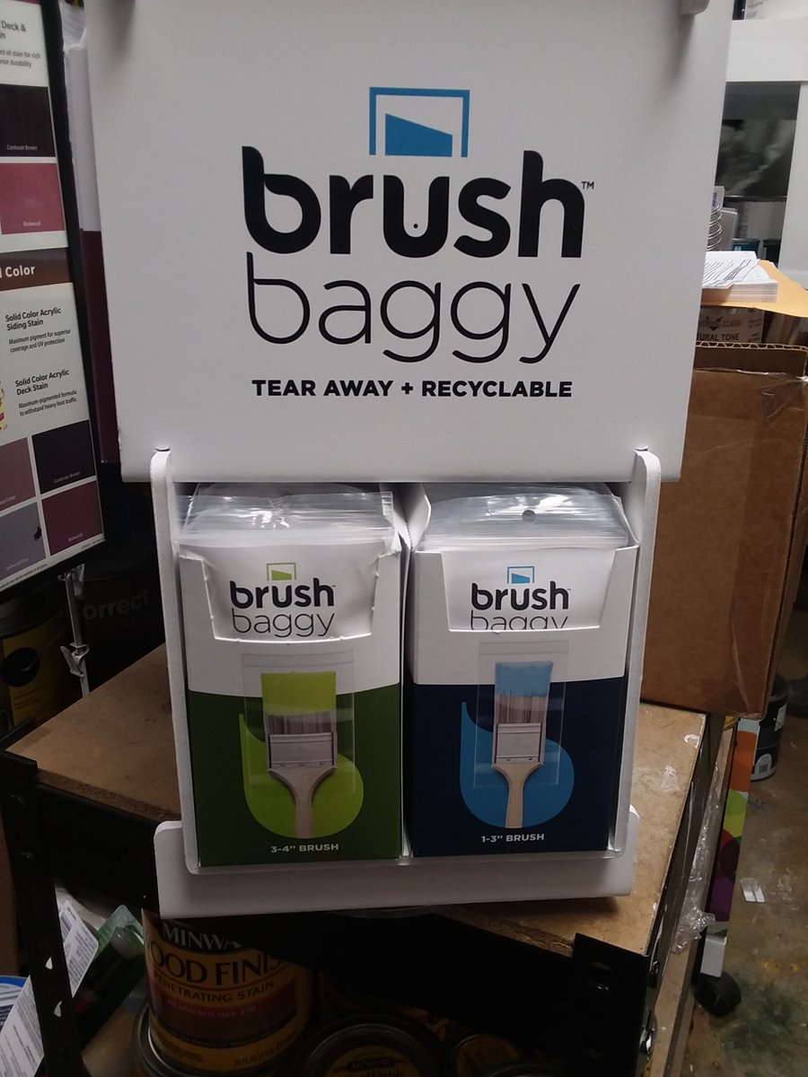 MarinAceHw's tweet image. Wow Wednesday this week are these amazing paint brush bags.  Yeah, we know it's the type of thing that we look at and say "why didn't we think of that?".  But now that @BrushBaggys  has thought of them we use them all the time. #helpfulhardware #newproducts #paintbrushbag