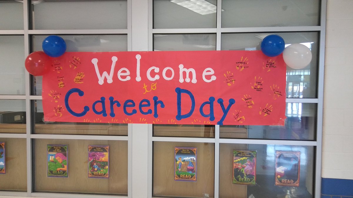 Representing The Home Depot on career day!