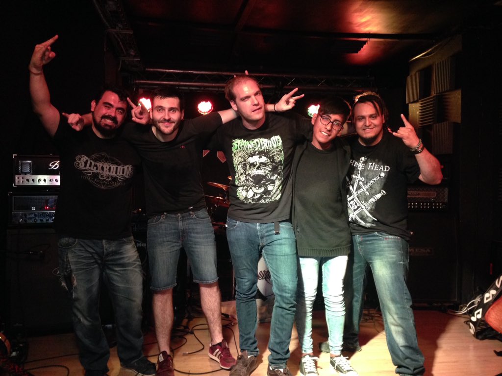 Muchas gracias #Zaragoza por lo vivido el pasado viernes y por supuesto a #universefall, los #AxisOfFear y la #SalaUtopia. Esperamos que la próxima llegue prontito❗️🤘