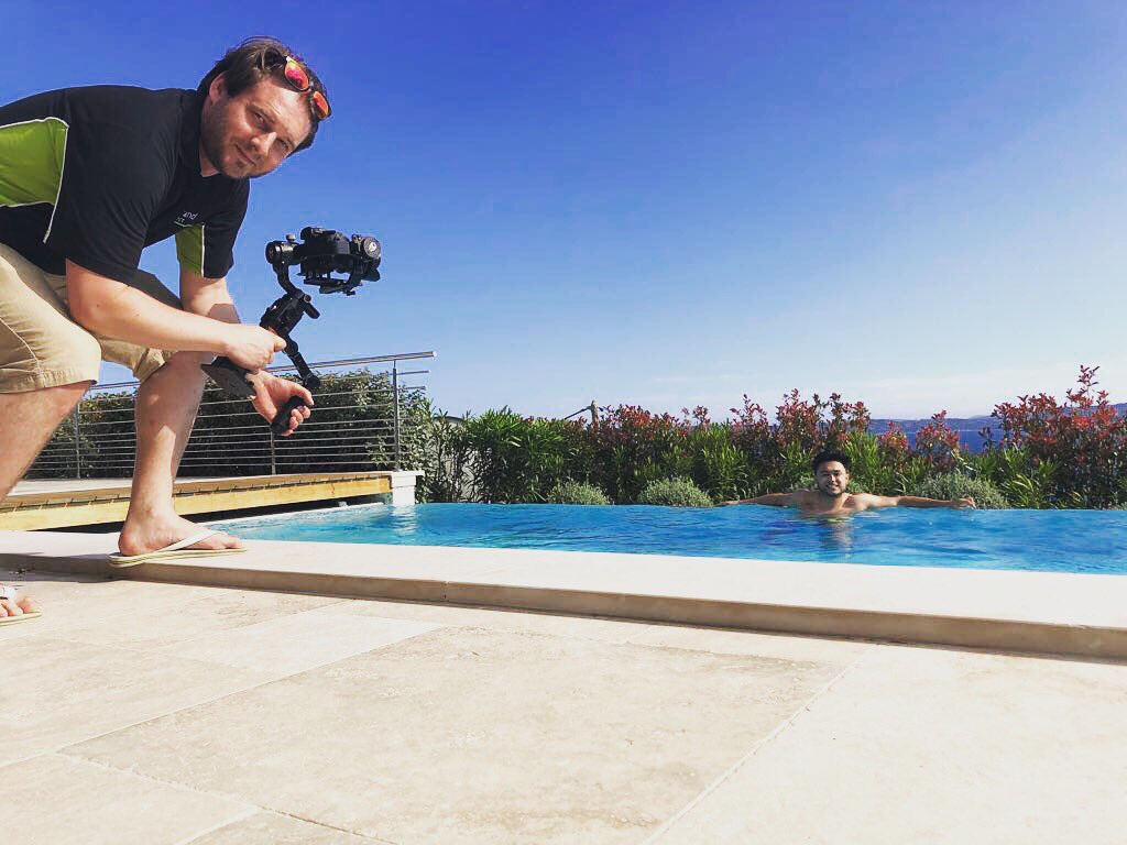 Perks of the job when filming luxury villas in the South of France! What a place today in Saint Maxine near St .Tropez & the weather is stunning #southoffrance #saintmaxime #sttropez #luxuryvillas #luxuryholidays #luxurytravel #workperk #videomarketing  #brandvideos #videoshoot