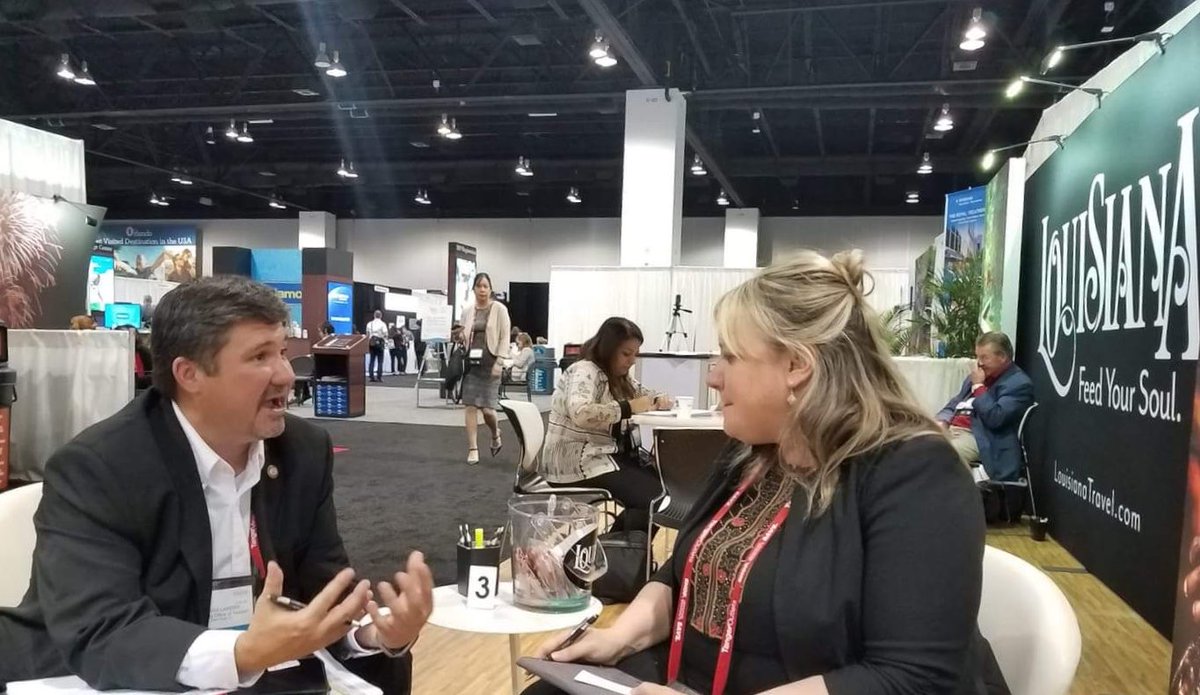 brandyyanchyk's tweet image. Hey @Creolegal, we made #IPWDaily at #IPW18. Thank you @ustravelipw for this great experience. I’m here looking for travel stories for my new TV series #SeeingtheUSA which will air on #PBS! @CreateTVchannel @visitdenver @TravMediaUSA