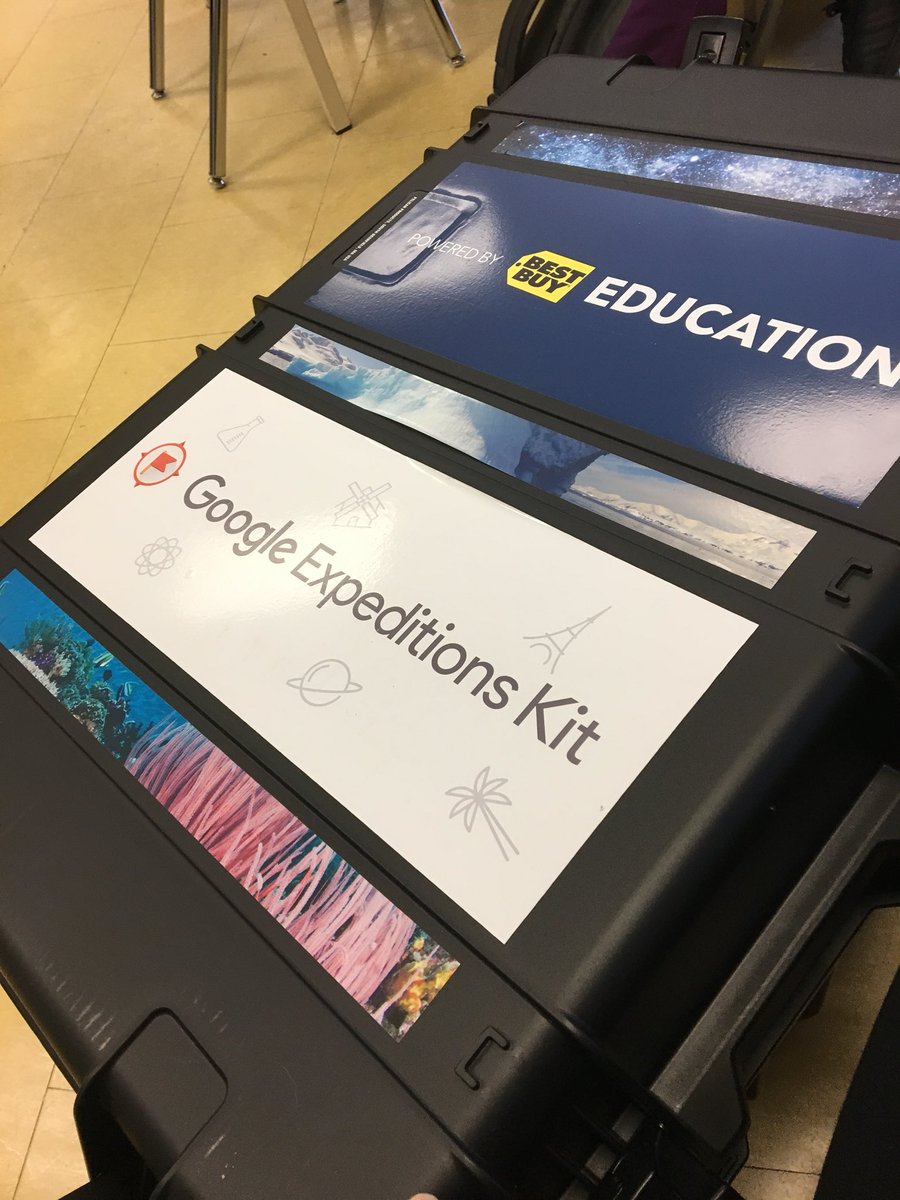 SocialSciRHSS's tweet photo. Can’t wait to get RHSS social scientists using these amazing tools!! #googleexpeditions @RickHansenPDSB https://t.co/KFEbapcKG1
