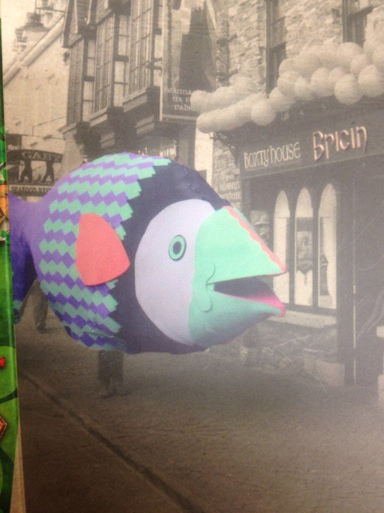 Sturgeonstory's tweet photo. Today we’ve been working on our @edfringe #poster and our Johnny from @BricinBoxty #Killarney texts this picture from over the water. What do we think?Bit of #inspo for our final #flyer? #catchoftheday #fishforsupper
Can’t wait to bring this show to its birthplace #Dingle 🐟🇮🇪 https://t.co/e8Xo0MiwE0