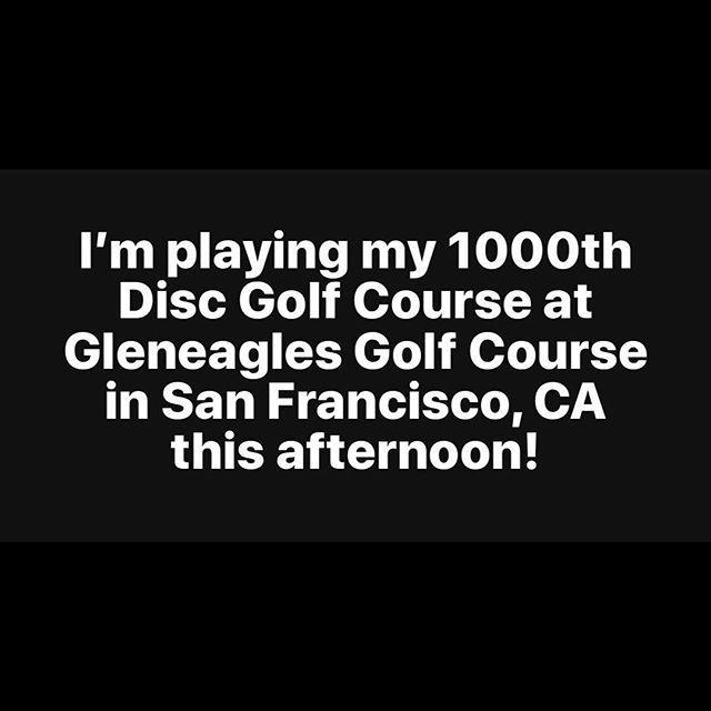 AveryJenkins's tweet photo. Yep, it’s finally happening! 🙌🏼 #1000CoursesAndCounting... #DiscGolfCourse #DiscGolfCourses #DiscGolfCourseCollector https://t.co/M2YBP2CL4S https://t.co/HwHpRRDvVO