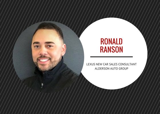 AldersonAuto's tweet photo. Meet the Alderson Auto Group Family: Ronald Ranson is our spectacular Lexus New Car Sales Consultant! Learn more about our marvelous team: https://t.co/7i4riDx4UC #alderson #aldersonauto #lexus #family #generatiosndeep #lubbock https://t.co/ElQi5Q9AAM