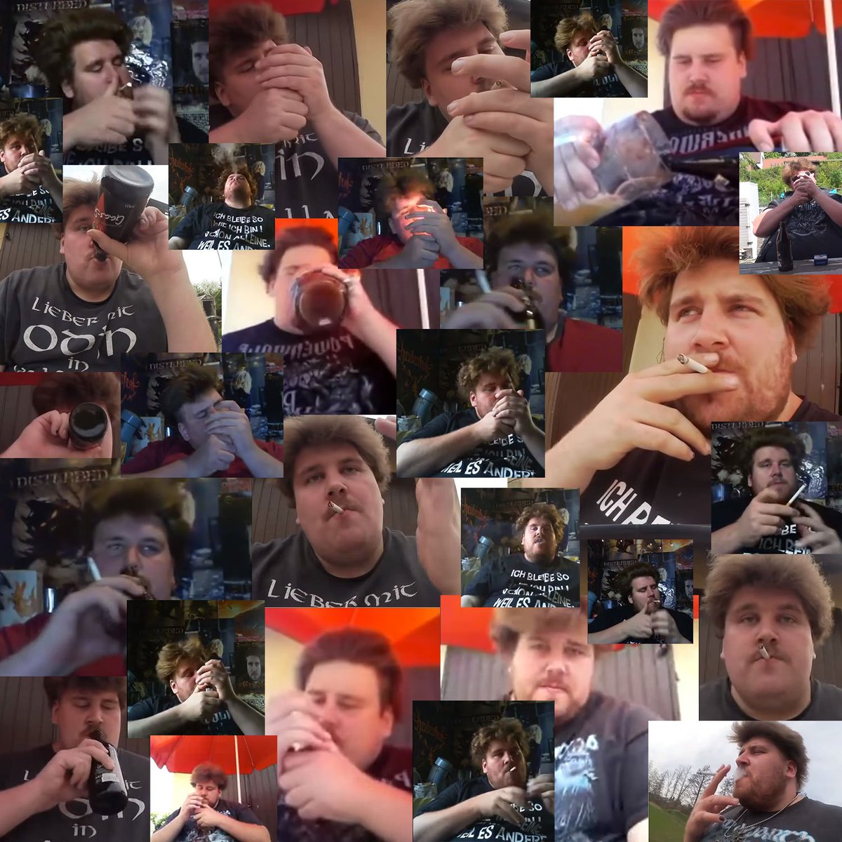 fjonka2's tweet photo. Mettwoch beim Seelenklempner. Er fragte mich mal wieder, warum ich in meinen Schdriems trinke und rauche. Und ich sage es etzella nochmal: 1. rauche ich nicht - ich paffe. Und 2. trinke ich wirklich nur Wasser und lebe insgesamt auch sehr gesund. Warum faschded der das ned?! https://t.co/cdqhCAoDwa
