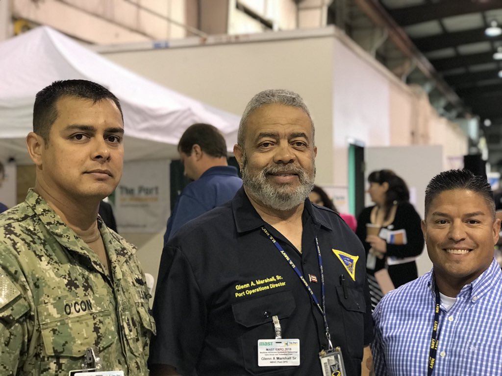 portofhueneme's tweet photo. #MAST2018 and #WorldTradeWeek is now underway! #committedtotechnology @NBVCCalifornia @AsmMoniqueLimon https://t.co/257OO19LIb