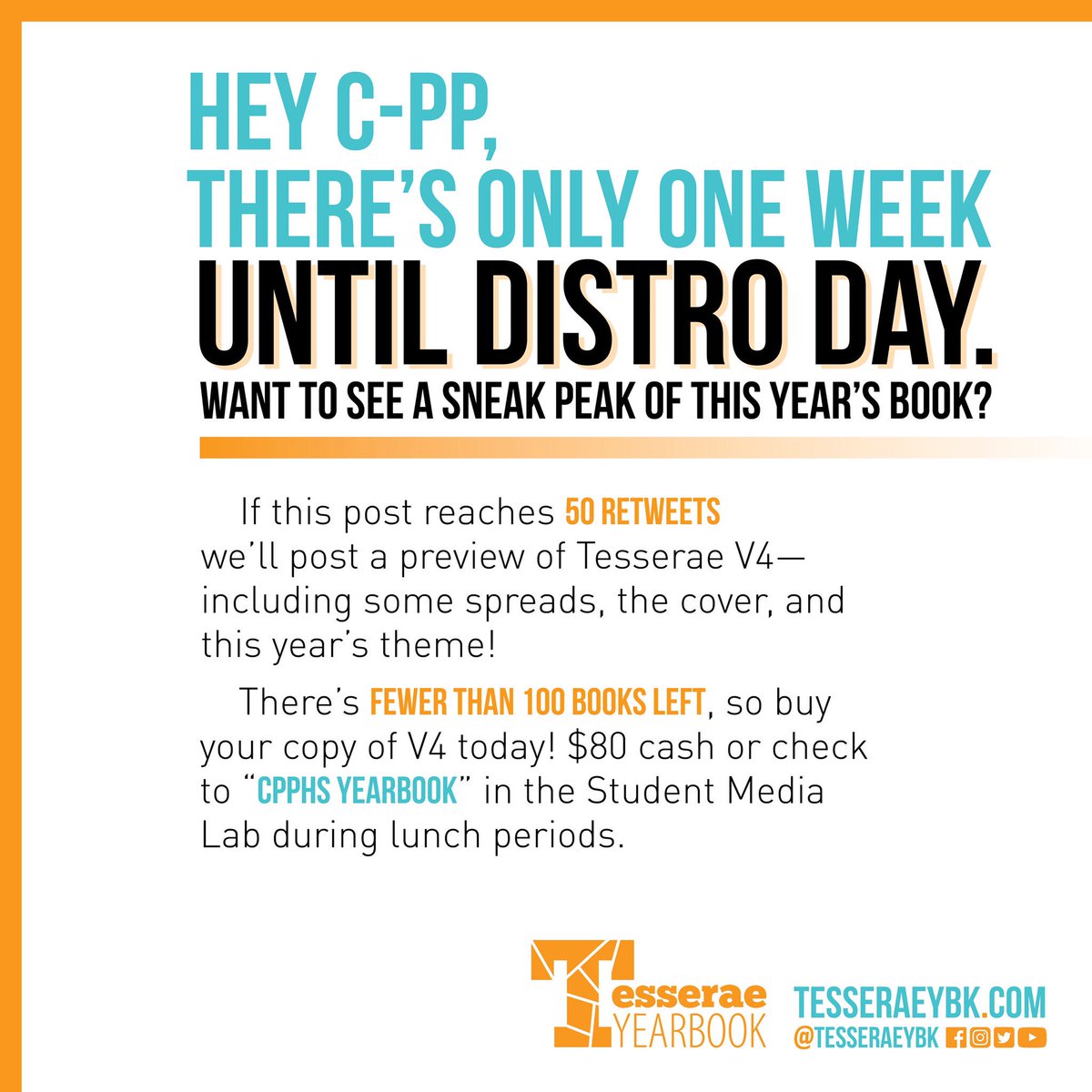 Tesserae Yearbook tweet media