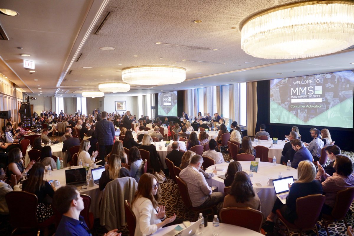 #MMS18 Chicago has kicked off, and we're at capacity! Check back throughout the day for more photos from the event as we discuss #ConsumerActivation! buff.ly/2ptyChg