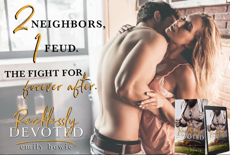 emilybowie82's tweet photo. Who loves a good #MilitaryRomance? Recklessly Devoted is book 3 of my Bennett Brothers Series but can be read as a #Standalone! #Newrelease!
#CockyNeighbor💋
#Enemies2Lovers   💋
#RomCom 💋

>>>>Amazon https://t.co/pltPUNlMrZ
>>>>Books2Read Link: https://t.co/37fFtYkMUW https://t.co/Mhebq7cJuW