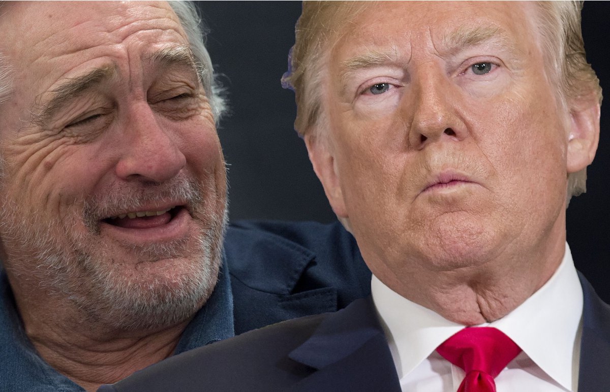 Eater's tweet photo. “I don’t care what he likes. If he walked into a restaurant I was in — I’d walk out.” — Robert De Niro on Donald Trump https://t.co/UY7hXyoTwd https://t.co/T56dmcLNpm