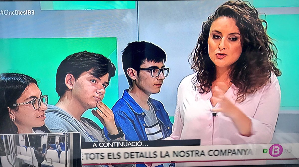 LaSalleInca's tweet photo. Tornam a intervenir. Programa #CincDiesIB3 @apofontanet @JeroPlanas @pterrassa @xaviicolom @ainamaria_sq https://t.co/K2CTFXYaIu