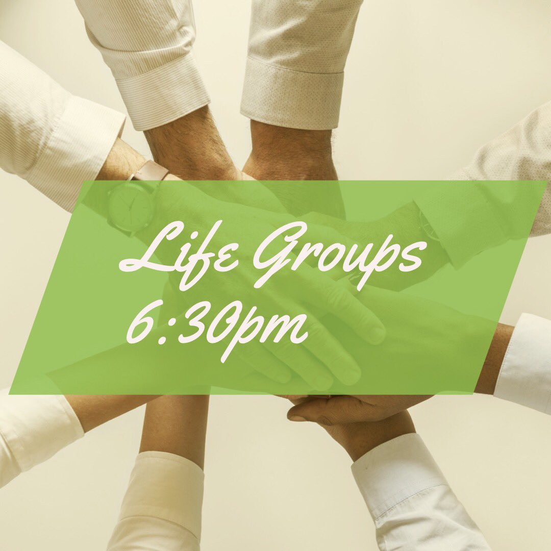 BethelLoves's tweet photo. We find freedom in Life Groups! Tonight at 6:30! https://t.co/wCvdOOwTpo