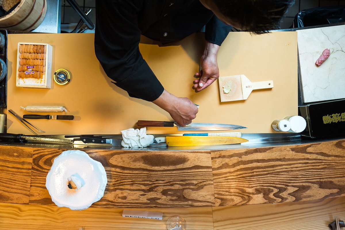 Each morning, our staff starts preparing for the evening’s service. They take great care in the handling of ingredients, recipe testing, and designing the aesthetics of the dish. Here’s a snapshot of the start of the process. 

#somecallitwork