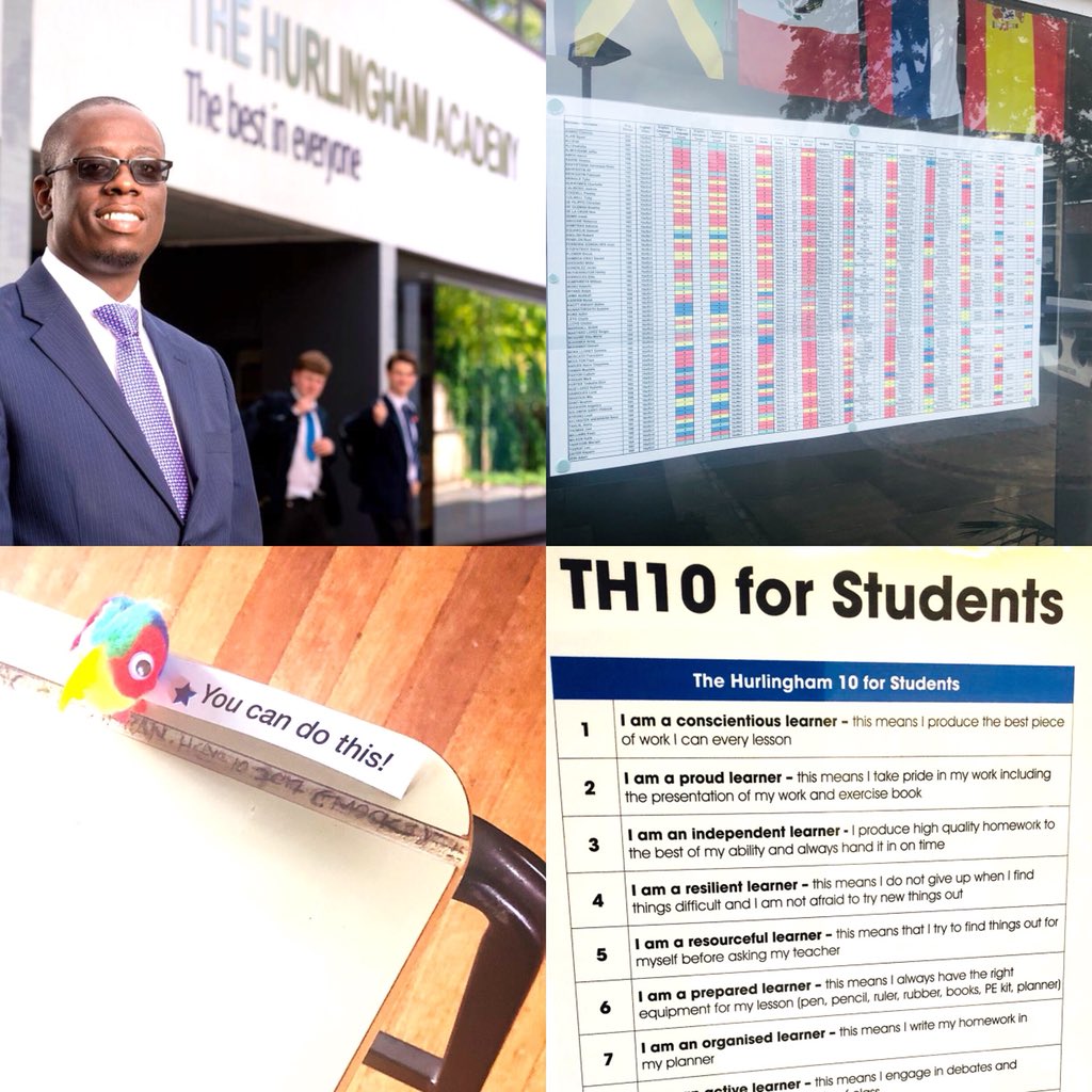 Ndidi1st's tweet photo. Great to visit @TheHurlinghamAc today & see the amazing journey the school has been on under the leadership of Leon Wilson. So many familiar faces. Very proud of the growth & leadership there. (Also fun to see the student #rankorder wall, is alive & well! 😁) https://t.co/PKKAXkBi3O