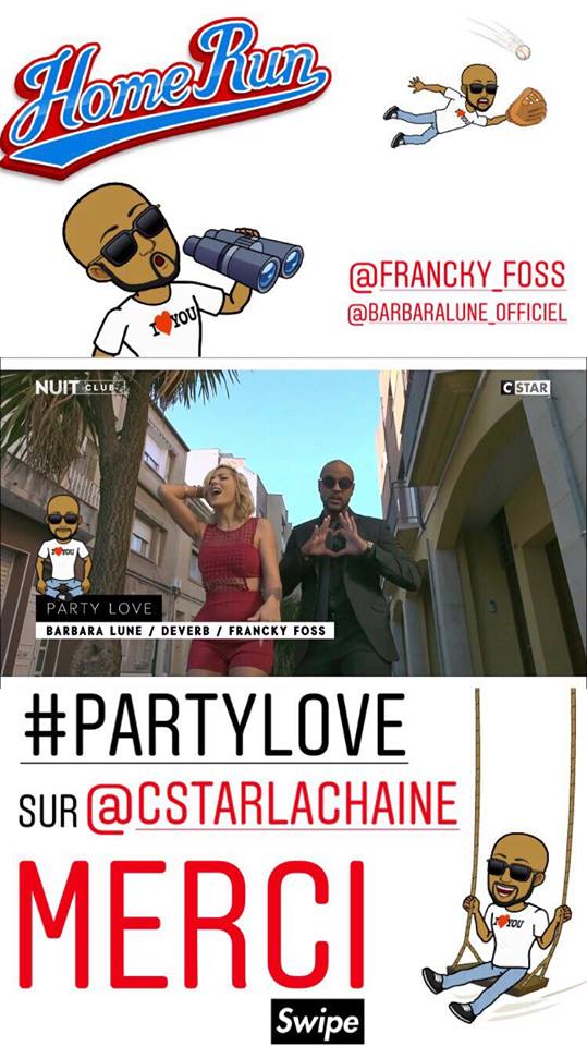 GroupRplay's tweet image. Bonne nouvelle 😁
Retrouvez le single PARTY LOVE en rotation sur la chaîne CSTAR 📺☀️🎶 cc @francky_foss @barbaralune_officiel #rplaymusic #single #promo #label #medias #radio #club #tv #hit #playlist #summer #reggaeton #music