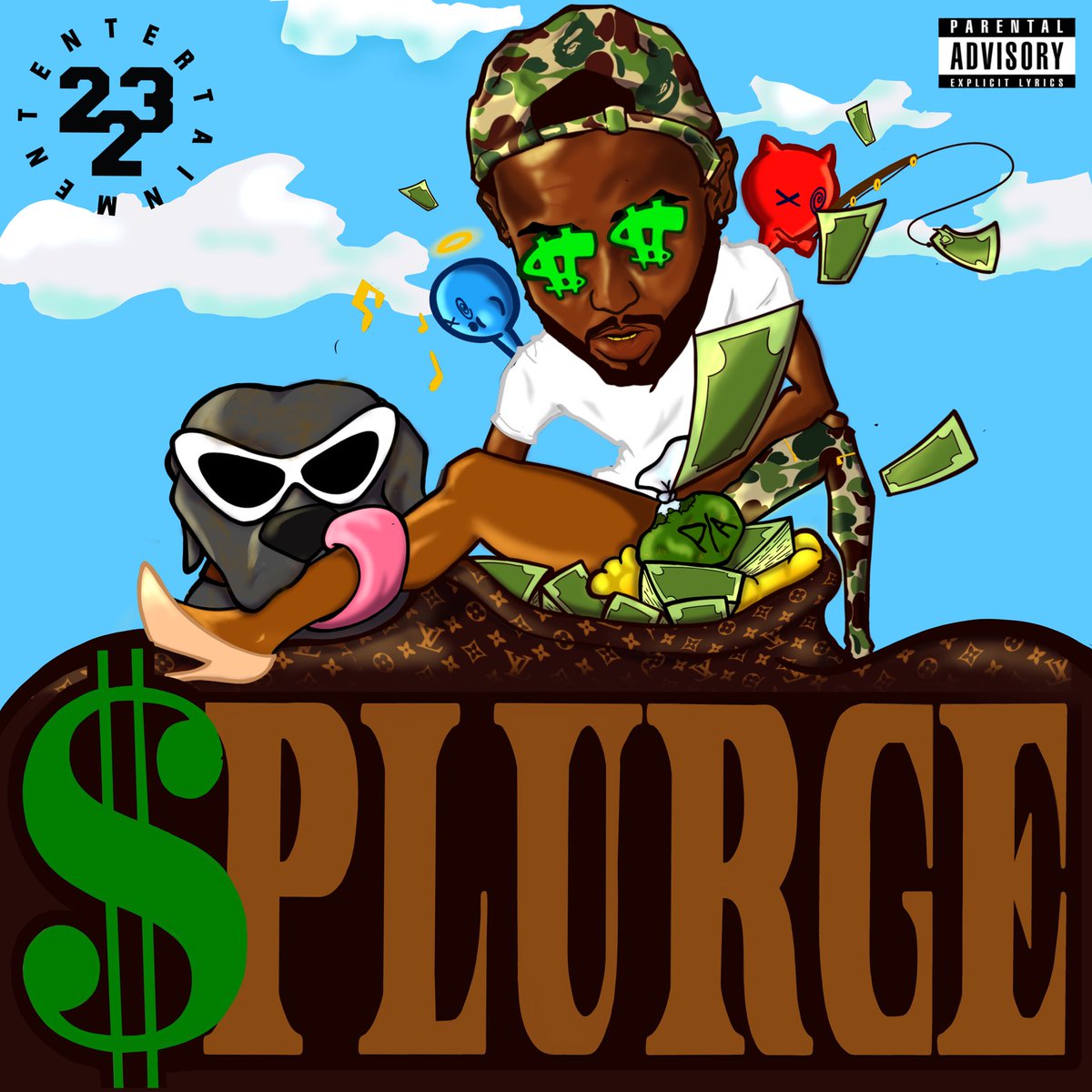 two23ent's tweet photo. @PaydayArmani #SPLURGE #223 #223ENTTV https://t.co/ka14z9lKO7