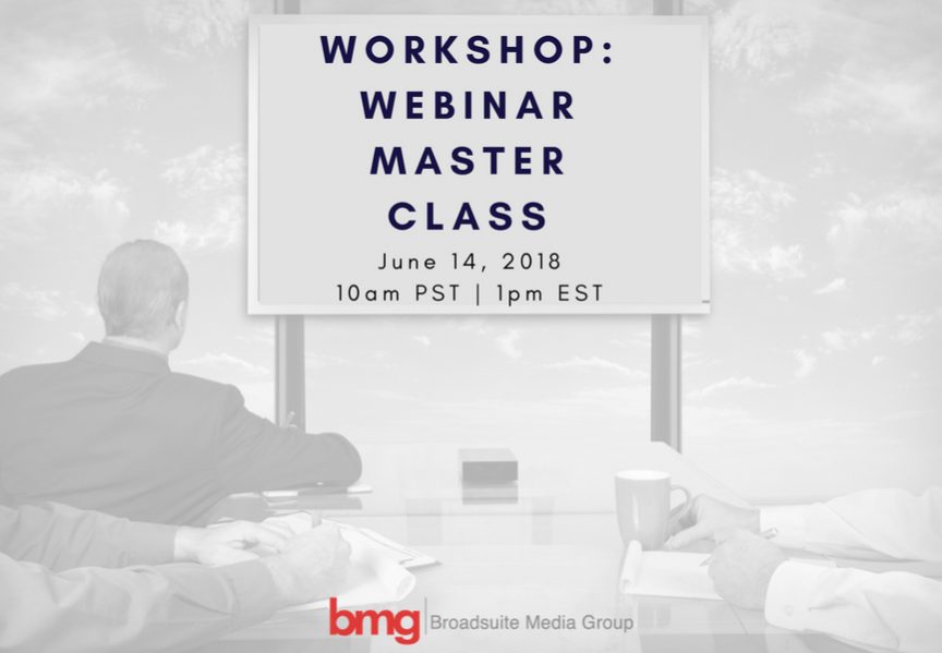 BtoBSM's tweet photo. CMO and webinar expert, @EricVMarketing will be hosting a Webinar Master Class on June 14th. Register today: https://t.co/gacfIugpMO https://t.co/Gex1iMZtJ1