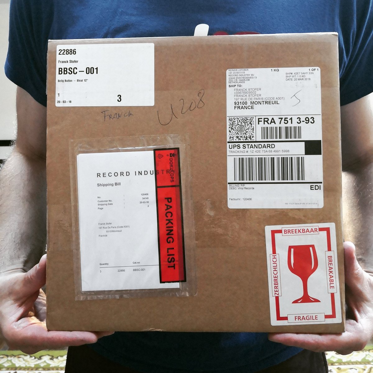 BLEAT test-pressings arrived and they sound good!