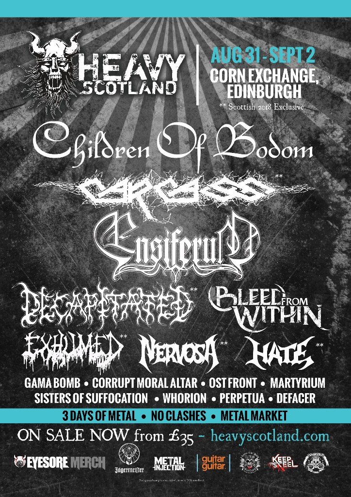 HEAVY SCOTLAND COMPLETES LINEUP WITH CHILDREN OF BODOM, ENSIFERUM AND MORE (<a href="/cobhc/">Children Of Bodom</a> @bleedfromwithin <a href="/EnsiferumMetal/">Ensiferum</a>) creation-press.com/2018/05/23/hea…